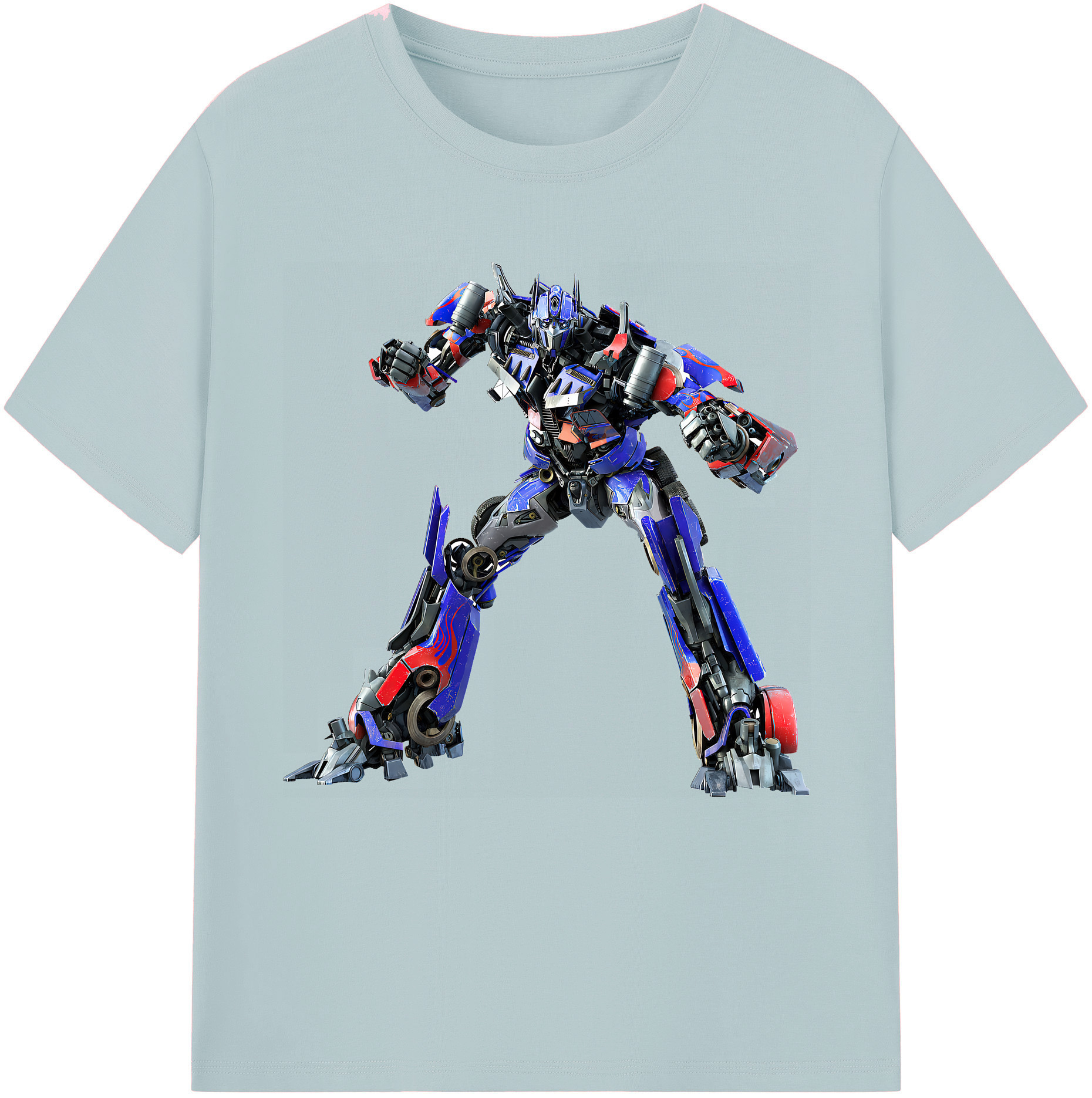 （画像用） Transformers トランスフォーマー 綿100％半袖Tシャツ（フロントプリント）